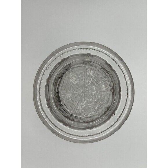 Antique EAPG 1897 McKee Adonis/Washboard/Pleat & Tuck Covered Sugar Bowl - Picture 5 of 16